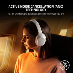 Razer Opus X Wireless Low Latency Headset ANC - Quartz