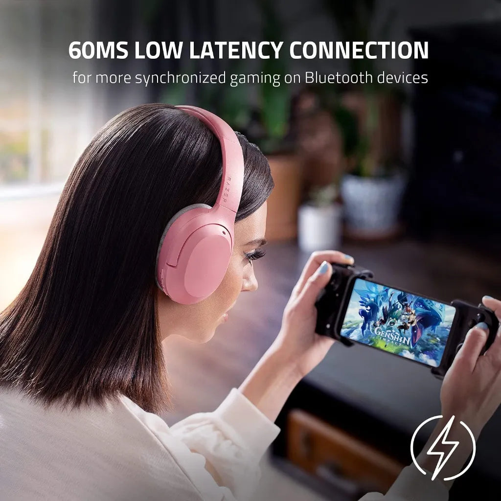 Razer Opus X Wireless Low Latency Headset ANC - Quartz