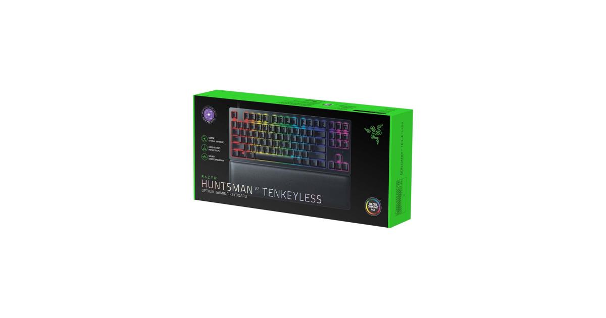 Razer Huntsman V2 Keyboard TKL (Red Switch) - Us