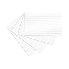 Record Cards Lines 165g/ Meduiem- White