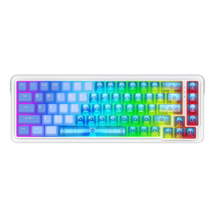 REDRAGON NOVA K709 HE Rapid Trigger Gaming Keyboard (Transparent Blue Keycaps)