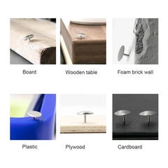 Push Pins Silver