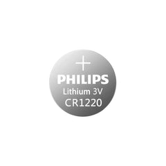 Philips Batteries Lithium Coin CR1220 (5 Pack)