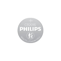Philips Batteries Lithium Coin CR2016 (5 Pack)