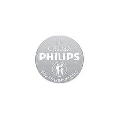 Philips Batteries Lithium Coin CR2032 (5 Pack)