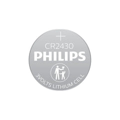 Philips Batteries Lithium Coin CR2430 (5 Pack)