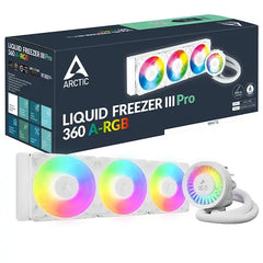 Arctic Freezer III Pro 360 A-RGB White Multi Compatible All-in-One CPU Liquid Cooler