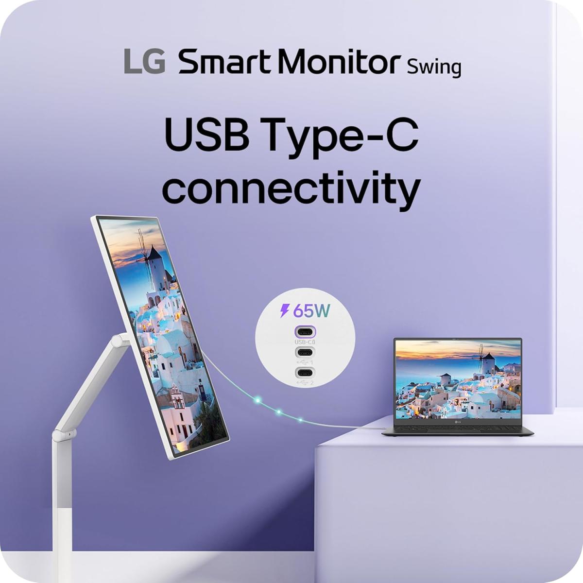 LG 4K monitor for display setup