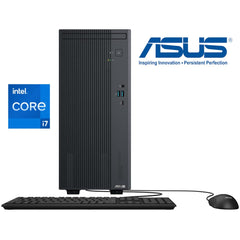 Asus V500 Mini Tower V500mv Near Silent Custom Thermal Solution 13gen Intel Core I7 10 Cores W/ Wireless & Bluetooth Black