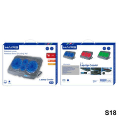 HAING S18 11 - 17 inch Laptop Cooling Pad 4 Fans