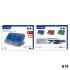 S18 Height Adjustable Notebook 4-Fan Cooler Laptop 11-17 inch Cooling Pad.