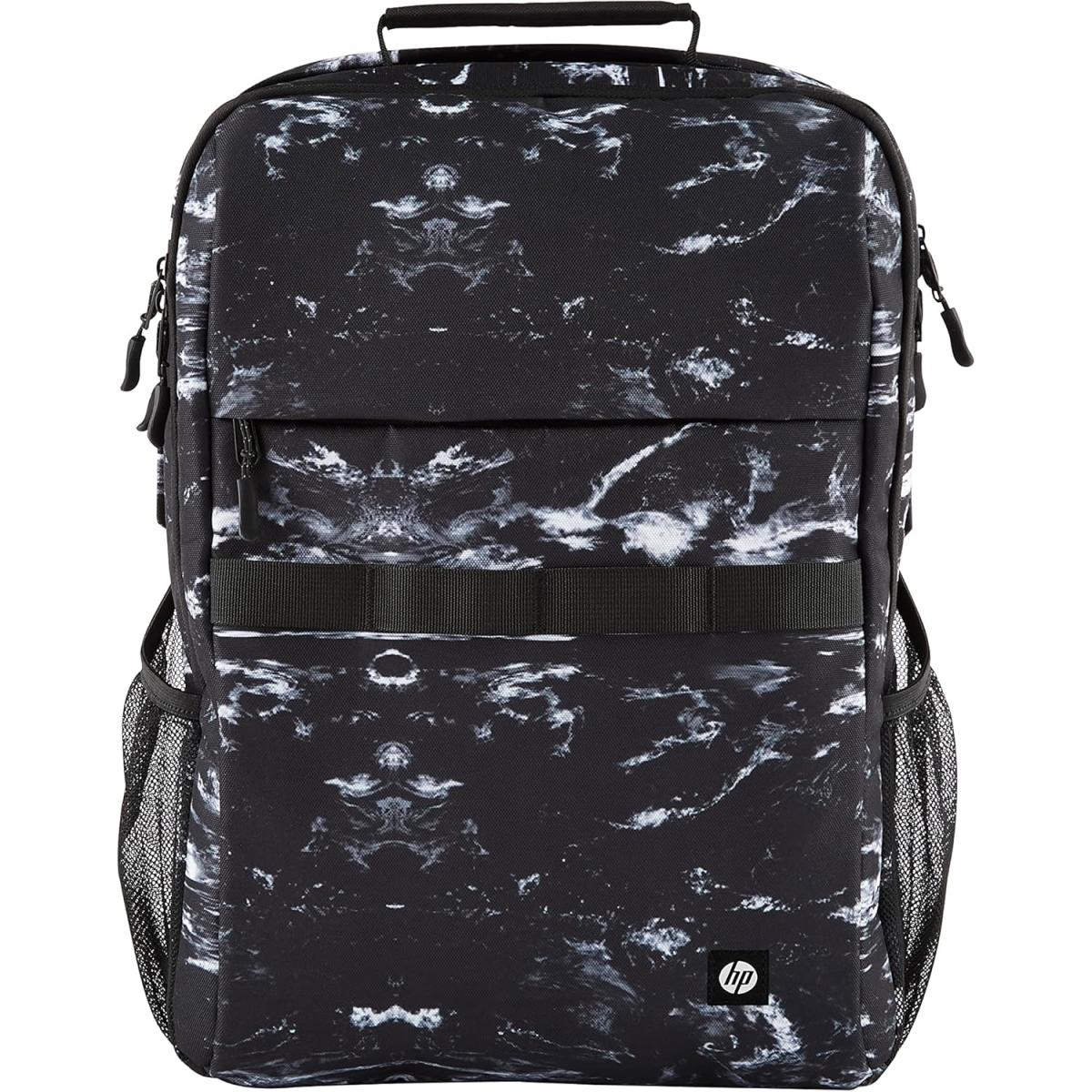 HP Campus XL Marble Stone Backpack Adjustable, Padded Shoulder Straps & a Cushioned Back Panel Ensure Comfort During Extended Wear