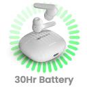 HiFuture SonicBliss 15hours Play time, Type C, Bluetooth5.3, IPX5, Touch Control , ENC, 10MM Driver, Soft Bass