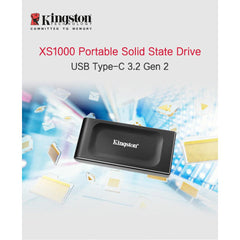 Kingston solid state drive for data storage