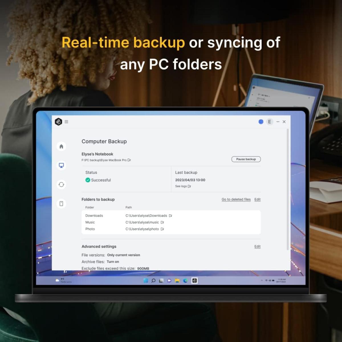 Synology USB 3.2 solid state drive for data storage