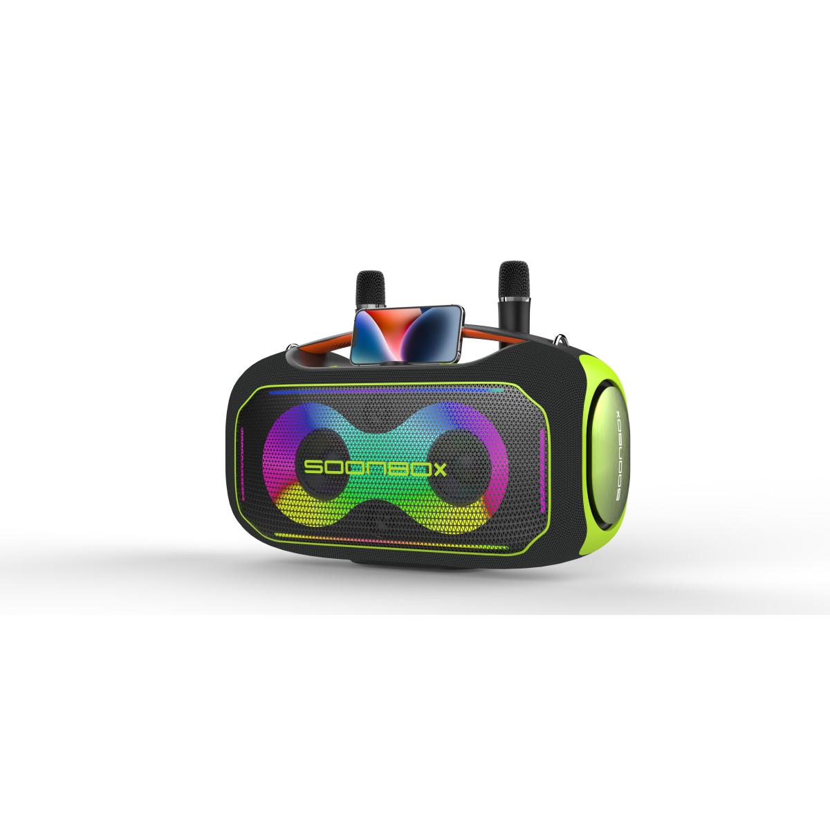 Soonbox wireless Bluetooth speaker for audio playback