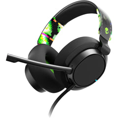 Skullcandy Slyr Pro Multi Platform Wired Gaming Headset For Xbox, Removable Mic, Lightweight Design, Ultra Soft Memory Foam Ear Cushions, Mute And Volume Controls, Pc, Xbox, Playstation Black\green
