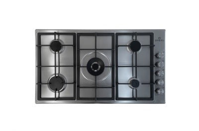 S905VTGV Opera Cooker, 90 Cm, Steel Side Handles, 5 Burners