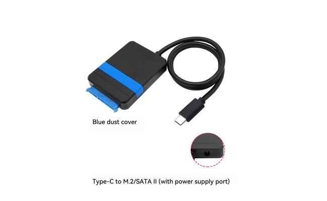 2 In 1 M.2 Sata Reader Type C Cable