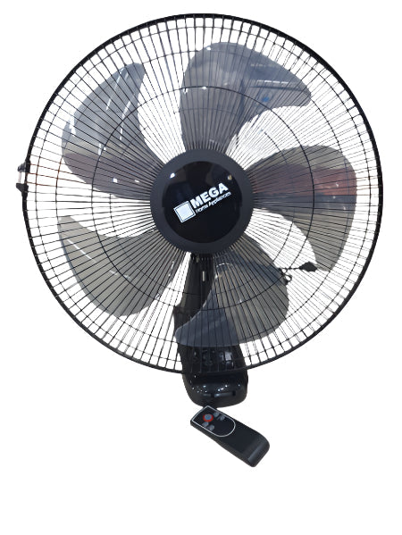 Mega Wall Fan, 18Inch, 60Watts, Black - FW45-R