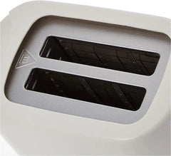 Black & Decker Toaster 2 Slice, 750Watts, White - ET125-B5