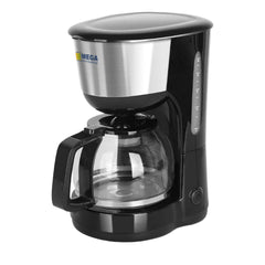 Mega Coffee Maker, 1.25Lit, 1000Watts, Black - CM4313A-CB
