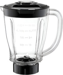 Black & Decker Blender with 2 Grinders, 400Watts, Black - BX365-B5