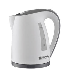 Mega Kettle Plastic, 1.7Lit, 2200Watts, White - HHB1799