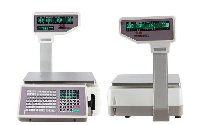 Electronic Barcode Label Printing Scales Tm A20b With Receipt Printer