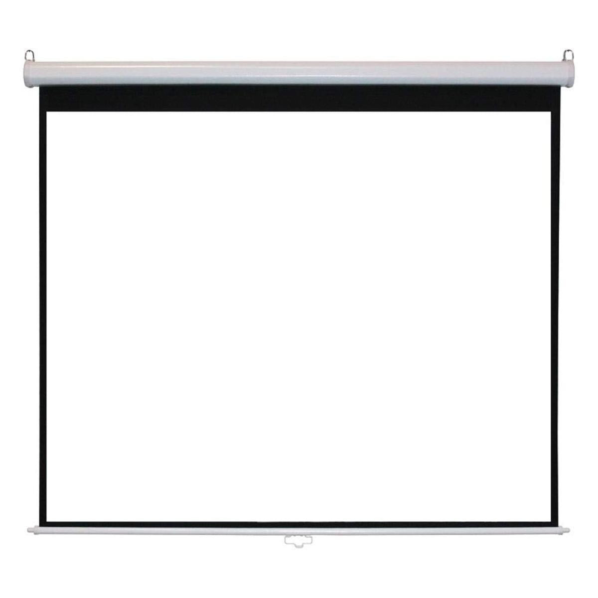 NO - Brand Manual Projector Screen Wall Mount (240cmx240cm), monitor