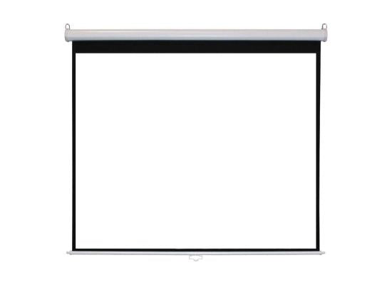 NO - Brand Manual Projector Screen Wall Mount (3mx3m), monitor