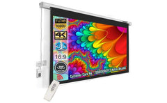 Motorized Projector Screen Wall Mount (240cmx240cm) With Remote