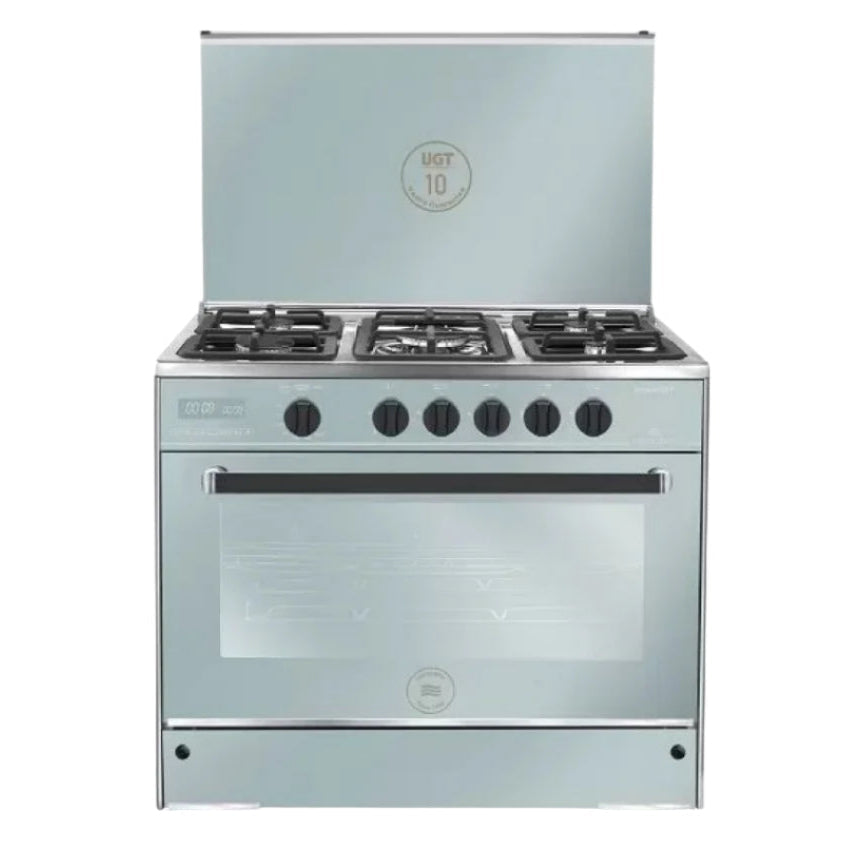 Unionaire Gas Cooker, 5Burners, Phantom, Stainless Steel - C69SS-GC-511-ICFS