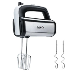 Samix Hand Mixer, 400Watts, Stainless Steel - SNK-HM05S