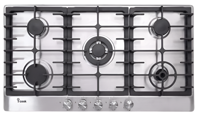 Unionaire Built in Hob, 60Cm, Stainless Steel - BO66S1-119-DSF-MD-AL 60
