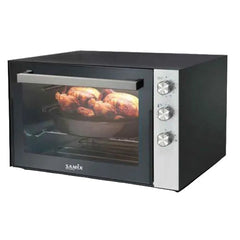 Samix Electric Oven Glass Door, 80Lit, Black - SNK-A80A4-RML