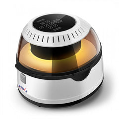 Samix Air Fryer LED Display, 13Lit, 1200Watts, White - 10-29-005