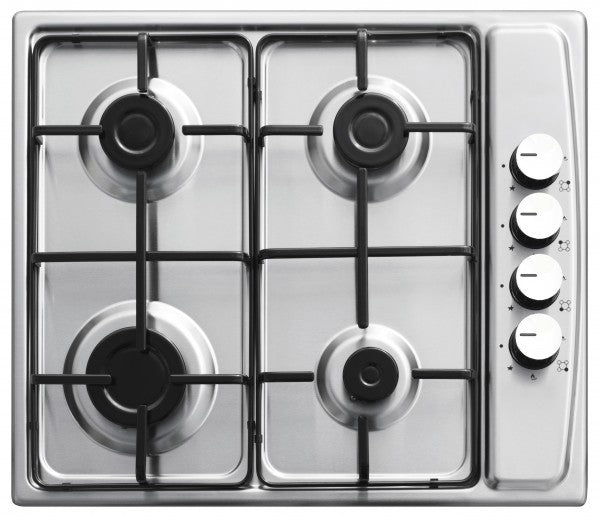 Kumtel Built in Hob, 60 * 60Cm, Stainless Steel - LX-410-BF