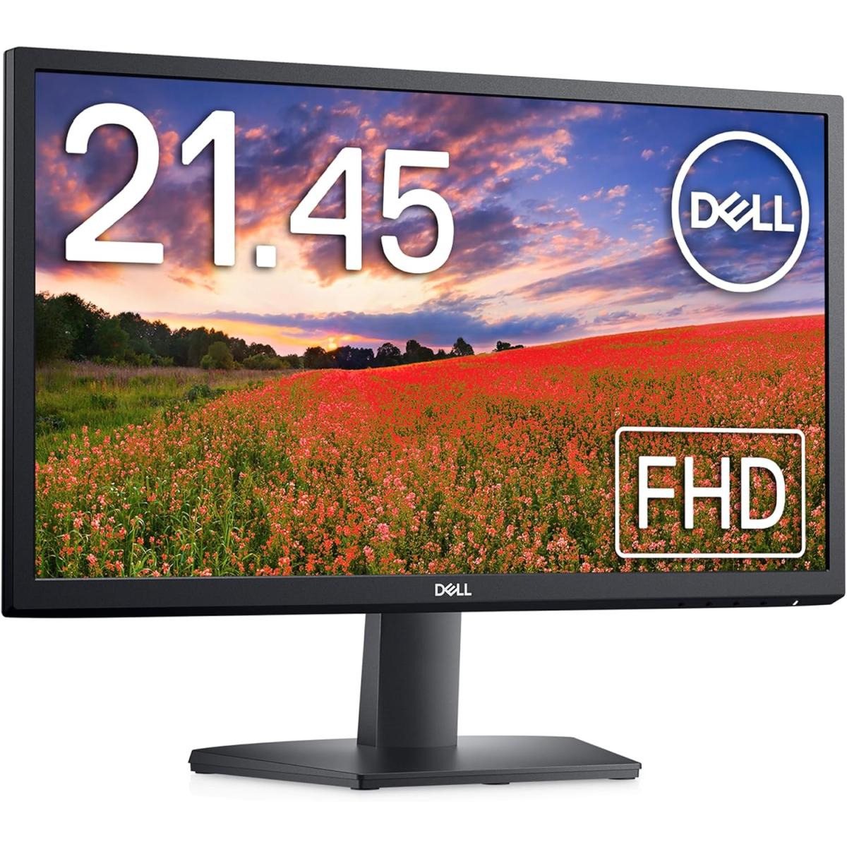 Dell SE2225H 21.5" Full HD 75Hz Refresh Rate, Edge LED Backlight Technology, Eye Comfort Technology, Panel Mount w/ HDMI & VGA , Black