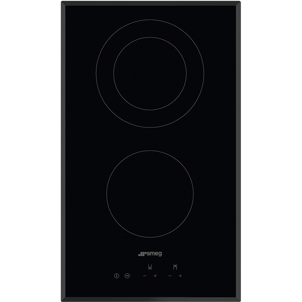 Smeg SE332EB Stove, 30 Cm, Black