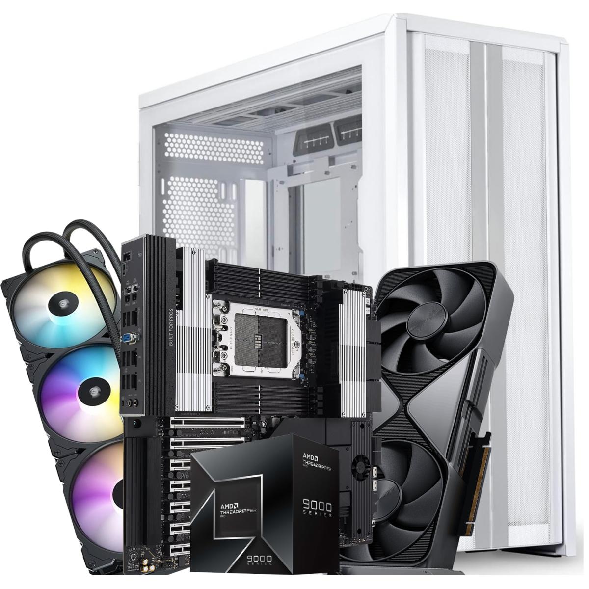 AMD Ryzen Threadripper PRO 9985WX // RTX PRO 6000 96GB GDDR7 // 256GB RAM - Workstation Build
