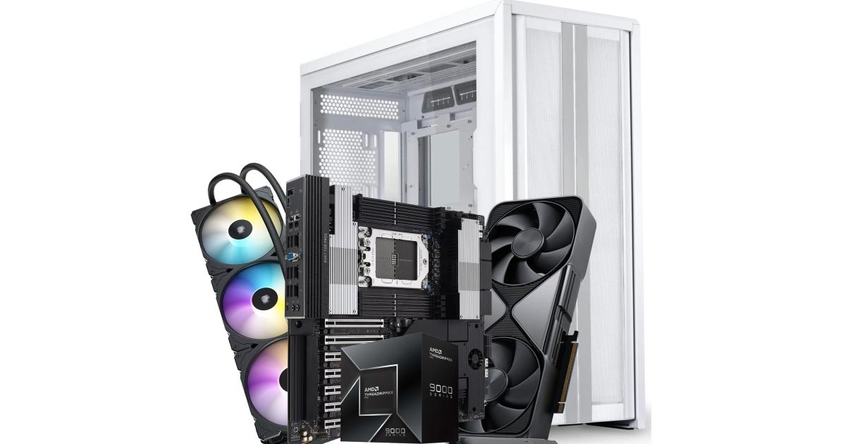 AMD Ryzen Threadripper PRO 9985WX // RTX PRO 6000 96GB GDDR7 // 256GB RAM - Workstation Build