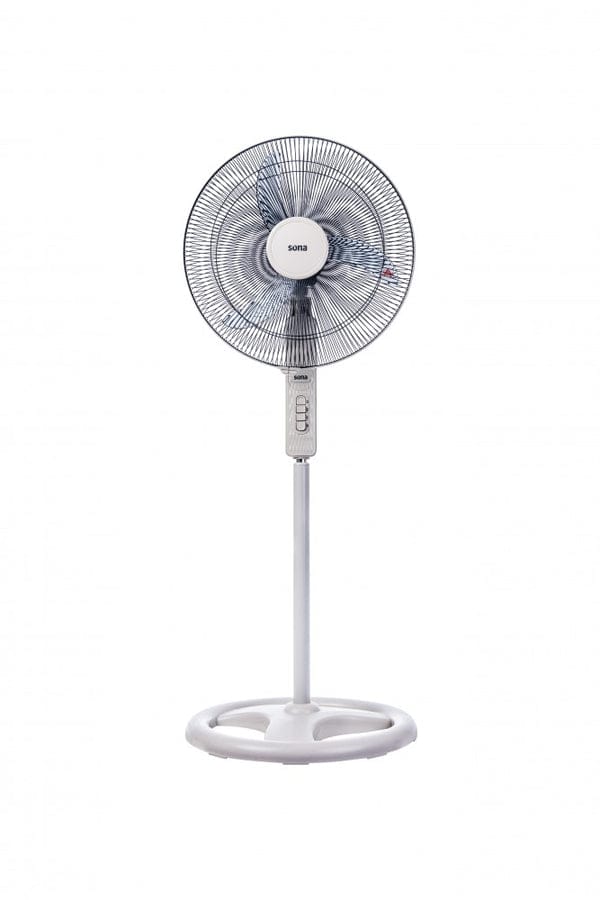 DR SF-52 IV18 Stand Fan - 3 Speed, Ivory Finish
