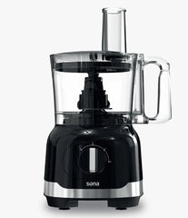 SFP-9083 Sona Food Processor 800 Watts Black with 2 Speed Control