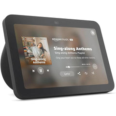Amazon Echo Show 8 (3rd Gen, 2023 Release) 8" Smart Display With Alexa Spatial Audio Smart Home Hub Charcoal