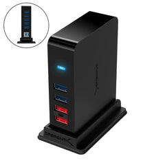 Agtc Hi-Speed Hub, 4Ports, Black - P-1602
