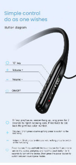 Totu Earphones Magnetic Bluetooth Sports, Black - BE-5-SP