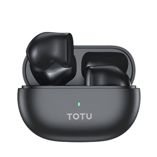 TOTU TWS Wireless & Bluetooth Earphone, Black - BE-17-TWS