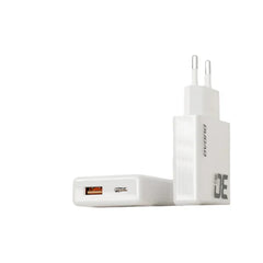 DUDAO Wall Charger C TO C, 30Watts, White - A30EU