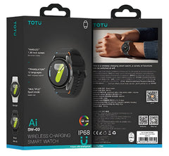 Totu AI Smart Watch, 46Mm, Black - SW-03